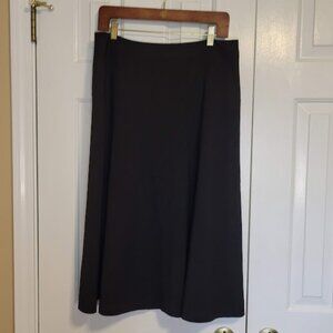 Lauren Ralph Lauren Black A-Line Wool blend Skirt – Size 8